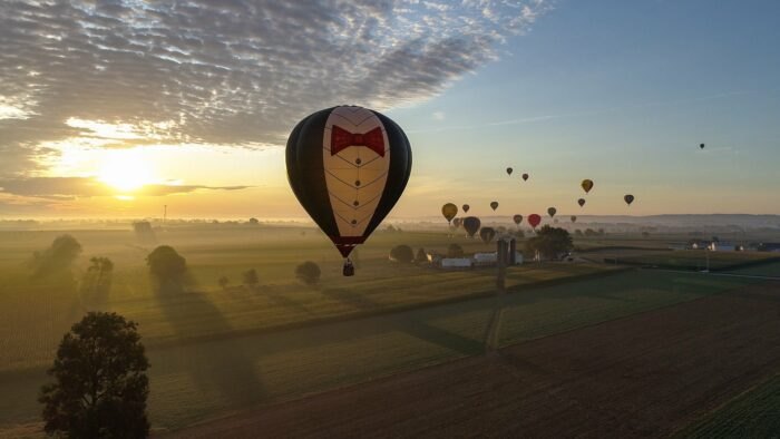 Lancaster Balloon Fest in Lancaster, PA features balloons from all over the world.