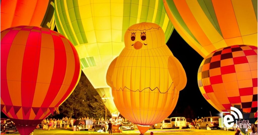 Paris, TX offers an opportunity to appreciate hot air balloons of all shapes and sizes.